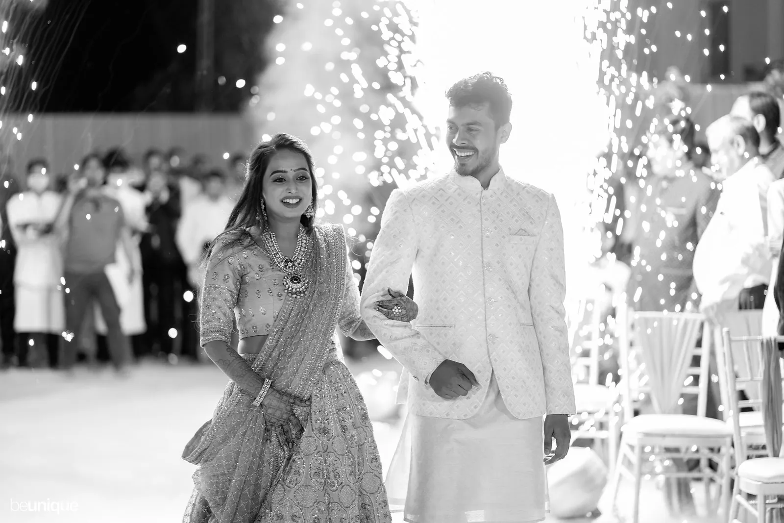 Stunning celebration moment