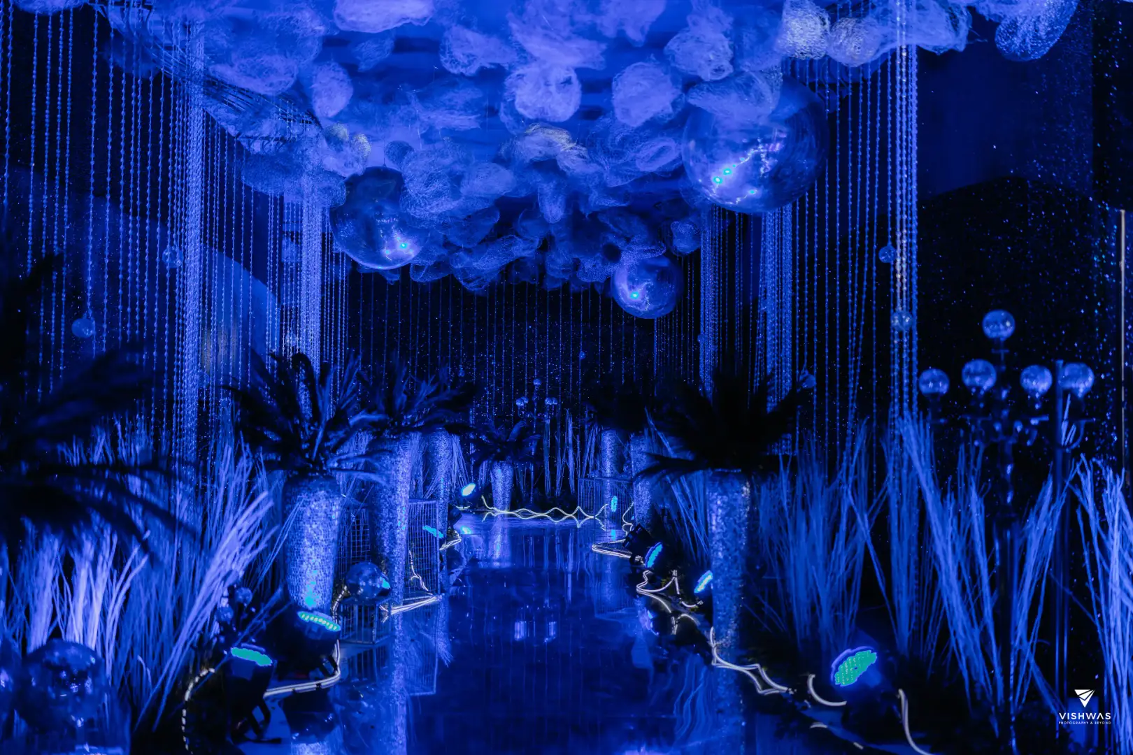 Neon Theme Sangeet - Bold, modern dance celebration